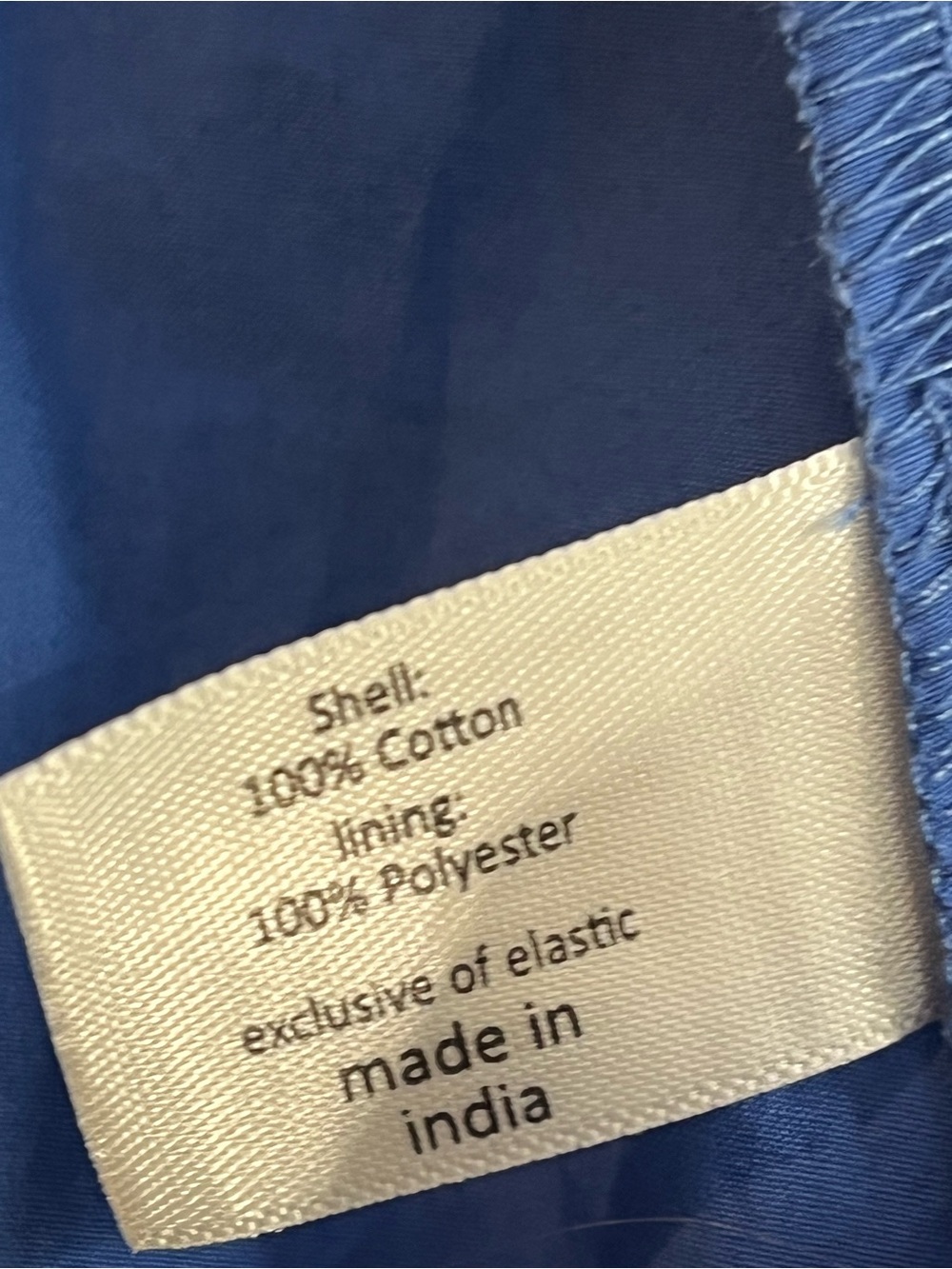 Lane Bryant Womens Blue Smocked 100% Cotton Sun Mini Dress Pickets 20 NWT - Picture 12 of 12